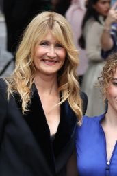 Laura Dern & Daughter Jaya Harper Suit Up For Armani Privé Show in Paris