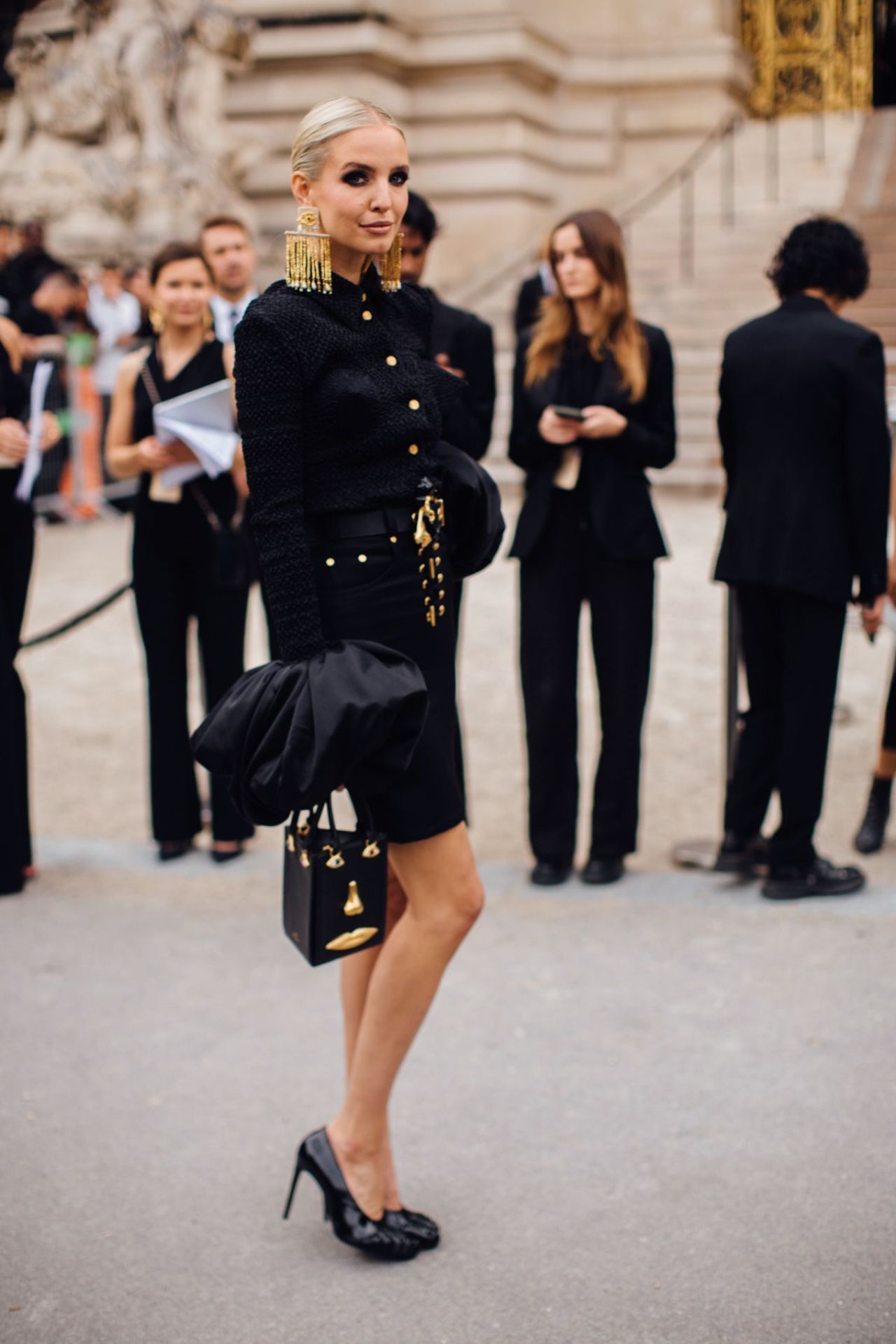 Leonie Hanne - Schiaparelli Haute Couture Show at Paris Fashion Week 07 ...
