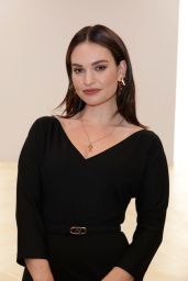 Lily James - Fendi Haute Couture Fall/Winter 2023/2024 Show at Paris Fashion Week 07/06/2023