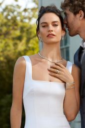 Lily James – Only Natural Diamonds Campaign April 2023 (more photos)