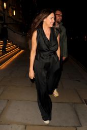 Lisa Snowdon - Out for Dinner in London 07/14/2023