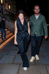 Lisa Snowdon - Out for Dinner in London 07/14/2023
