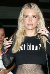Lottie Moss at the Chiltern Firehouse in London 06/29/2023