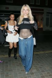 Lottie Moss at the Chiltern Firehouse in London 06/29/2023