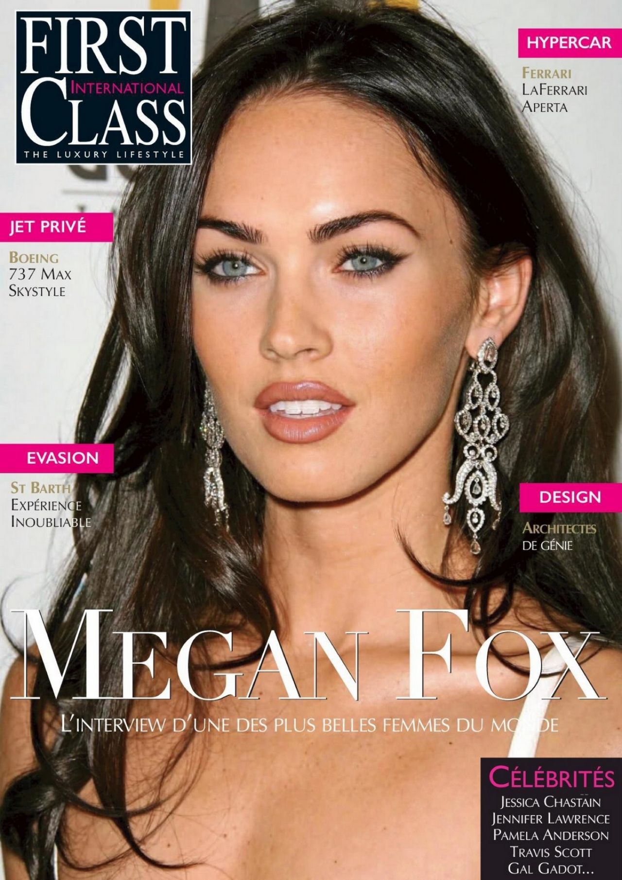 Megan Fox - First Class Magazine July 2023 Issue • CelebMafia