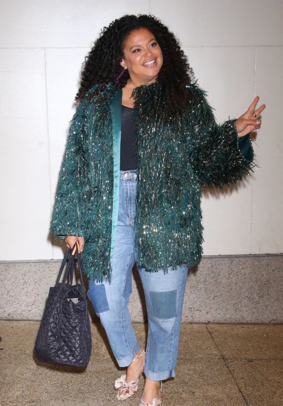 Michelle Buteau at CBS Mornings in New York 07/11/2023