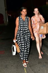 Mindy Kaling Out for Dinner in Beverly Hills 07/20/2023