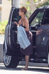 Nicole Murphy - Out Running Errands in Beverly Hills 07/17/2023