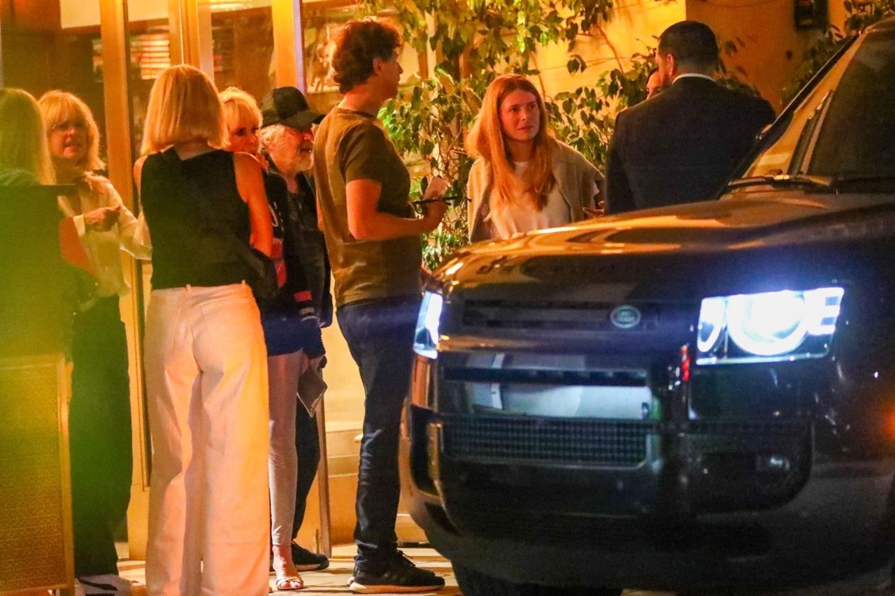 Noor Alfallah - Leaving the Sunset Towers Hotel in West Hollywood 07/19