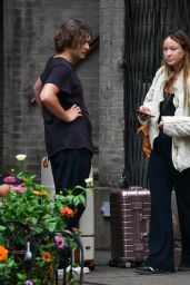 Olivia Wilde With Her Brother Charlie - New York 07/16/2023