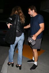 Penelope Cruz and Javier Bardem at Madeo Restaurant in Beverly Hills 07/27/2023
