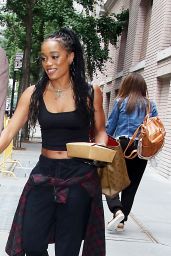 Rachel Lindsay - out in NYC 07/27/2023