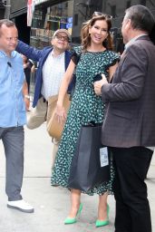 Rebecca Jarvis - Leaving GMA Studios in New York 07/07/2023