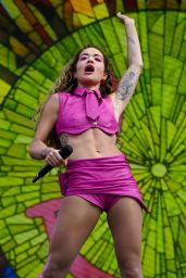 Rita Ora at Gay Pride on Trafalgar Square Stage London 07/01/2023