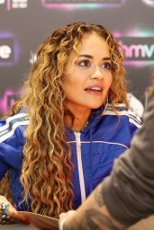 Rita Ora at Her Album Signing in HMV The Vault in Birmingham 07/16/2023