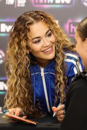 Rita Ora at Her Album Signing in HMV The Vault in Birmingham 07/16/2023