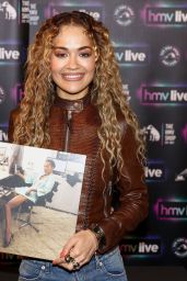 Rita Ora at Signing Event for Her New Album 