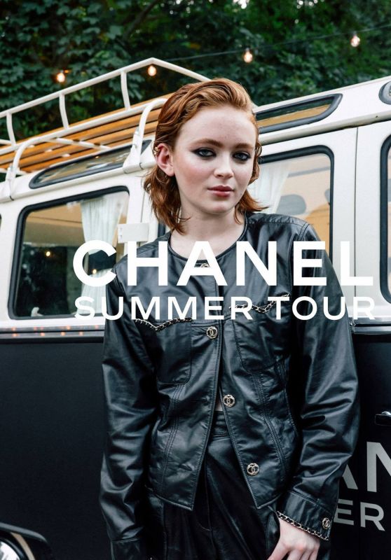 Sadie Sink - Chanel Summer Tour 2023 Campaign