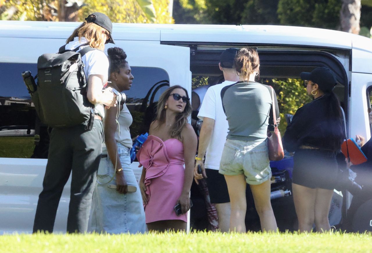 Sam Faiers - Photo Shoot Outside Beverly Hills Hotel 07/11/2023