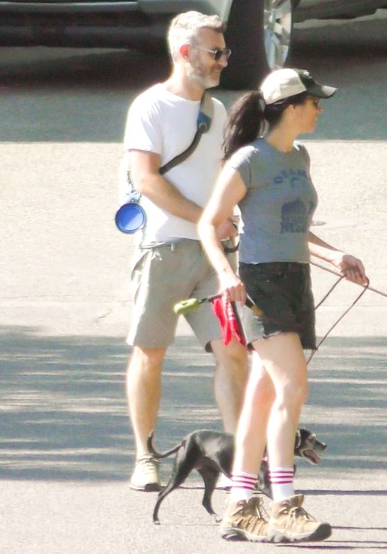 Sarah Silverman and Rory Albanese in Los Angeles 07/01/2023