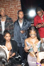 Saweetie with Tyga and AE at PartyNextDoor