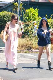 Scout Willis and Tallulah Willi at All Time in Los Feliz 07/18/2023
