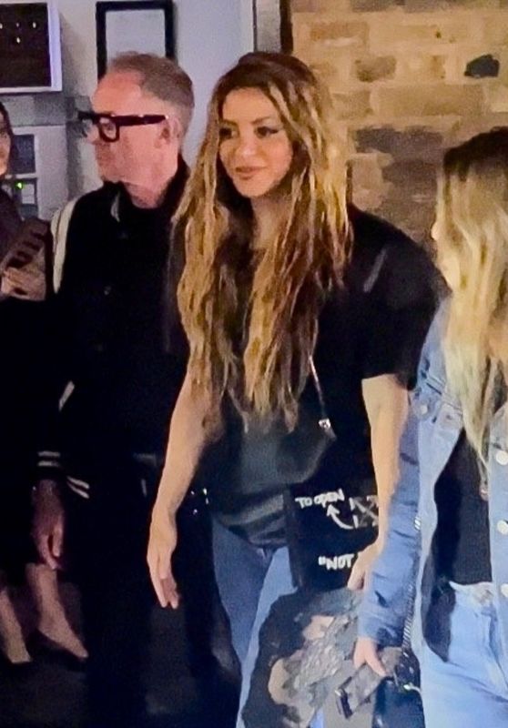Shakira - Leaves the Chiltern Firehouse in London 07/09/2023