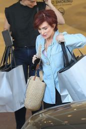 Sharon Osbourne - Shopping at Neiman Marcus in Beverly Hills 07/14/2023