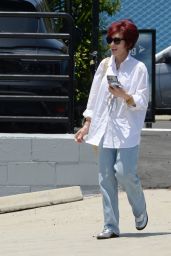 Sharon Osbourne With Her Daughter Aimee Osbourne in Los Angeles 06/30/2023