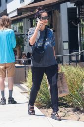 Shay Mitchell in Casual Outfit Shopping in Los Angeles 07/09/2023