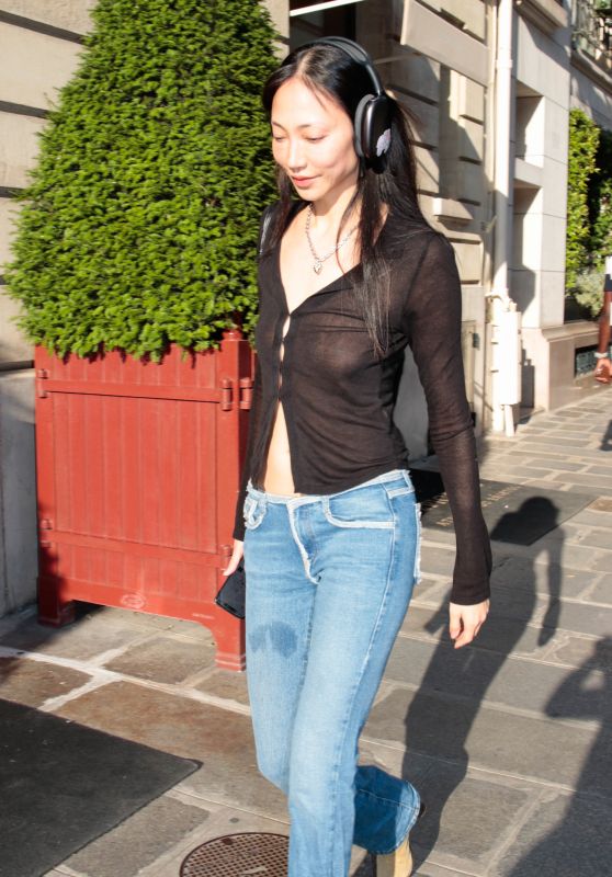 Soo Joo Park - Leaving Her Hotel in Paris 07/06/2023