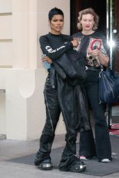 Teyana Taylor Street Style - Paris 06/30/2023