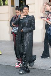 Teyana Taylor Street Style - Paris 06/30/2023