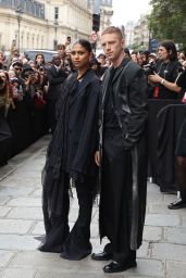 Ysaora Jennifer Thibus - Arrives at the Jean Paul Gaultier Show at Paris Fashion Week 07/05/2023