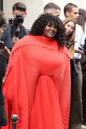 Yseult (Onguenet) - Arrives at the Balenciaga Show in Paris 07/05/2023