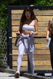 Alessandra Ambrosio in Workout Gear in Los Angeles 08/15/2023