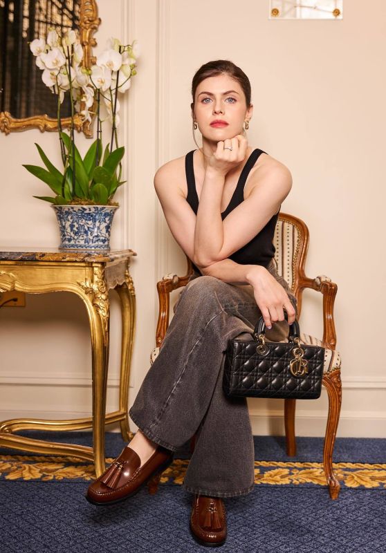 Alexandra Daddario - Dior Handbags Campaign 2023