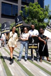 Alycia Debnam-Carey - SAG-AFTRA Actors Union Strike in Culver City 08/17/2023