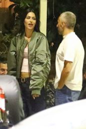 Amelia Hamlin at Matsuhisa Sushi Restaurant in Beverly Hills 08/16/2023