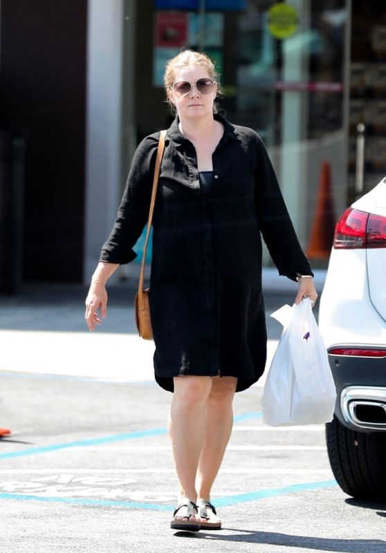 Amy Adams in All Black in Beverly Hills 08/25/2023