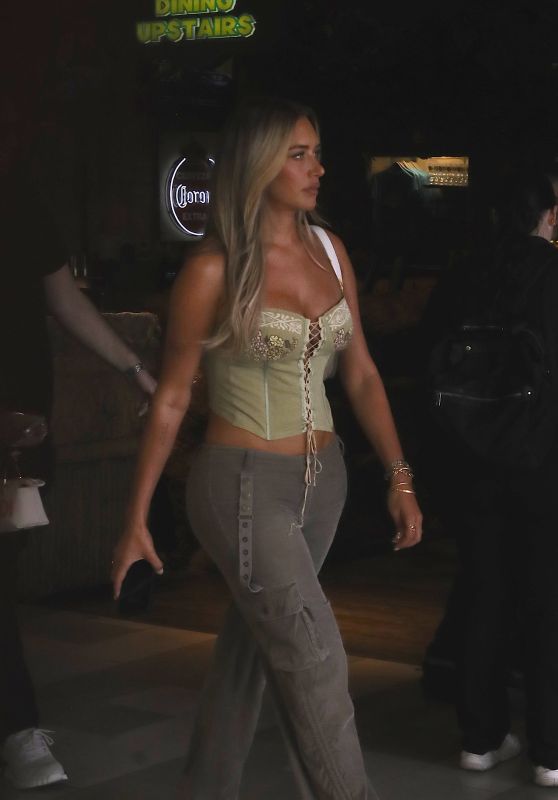 Anastasia Karanikolaou - Arrives to Her Vodka Launch Party at The Sugar Factory in Las Vegas 08/26/2023