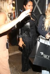 Angelina Jolie and Salma Hayek at the Nice Guy in West Hollywood 08/26/2023
