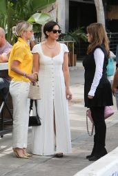 Ariana Madix and Katie Maloney With Lisa Vanderpump at Her Restaurant "Pump" in West Hollywood 08/19/2023
