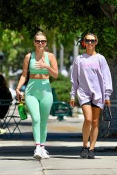 Ariana Madix With Scheana Shay at a Spa in West Hollywood 08/04/2023