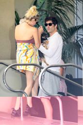 Ashley Benson and Brandon Davis - Out in Los Angeles 08/23/2023