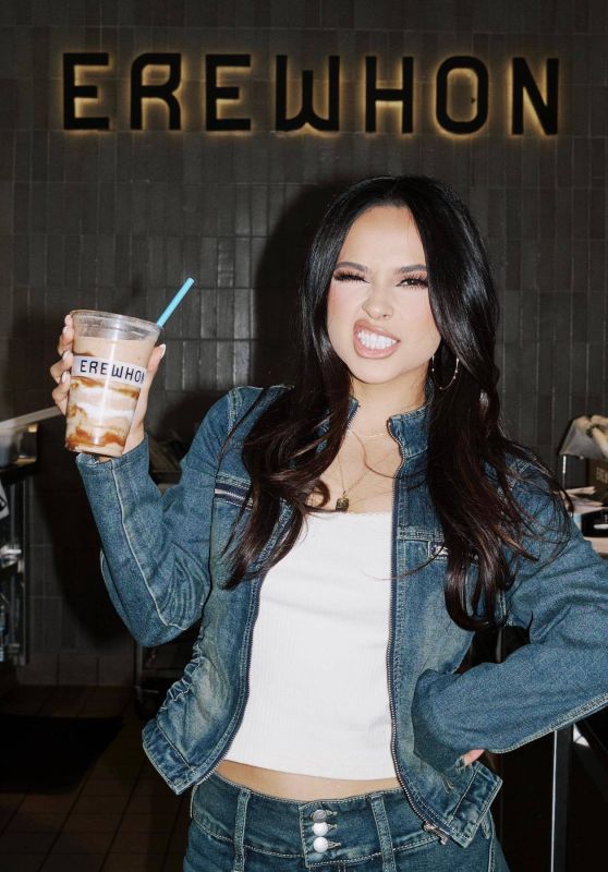 Becky G - Photo Shoot for Erewhon August 2023