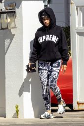 Blac Chyna in Casual Outfit Heads to a Beauty Salon in LA 08/07/2023