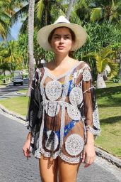 Blanca Blanco at St Regis Resort in Bora Bora 08/21/2023