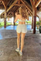 Blanca Blanco - Goes for a Stroll in Bora Bora 08/18/2023