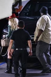 Britney Spears With a Mystery Male in West Hollywood 08/22/223